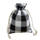 thumbnail image 2 of Bolsas de regalo navideñas con cordón | Bolsas de franela estampadas para dulces navideños para niños | Bolsa pequeña para regalos y recuerdos de fiestas, 2 of 2