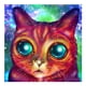 thumbnail image 1 of Kits de pintura de diamantes 5D de dibujos animados, bordado de animales, punto de cruz, artesanía, decoración de pared con diamantes completos Inevent HA6124-00B, 1 of 6