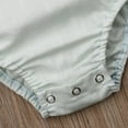 thumbnail image 4 of Infant Baby Girl Boy Cotton Romper Sleeveless Sling Solid Color Jumpsuit, 4 of 6