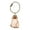 Siamese, variant on Cat Hair Keepsake Keychain - Pet Fur Memorial Capsule Pendant for Cat Lovers