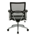 thumbnail image 5 of Light Air Grid Back and Seat Manager's Chair in Gray Fabric with Platinum Base, 5 of 10