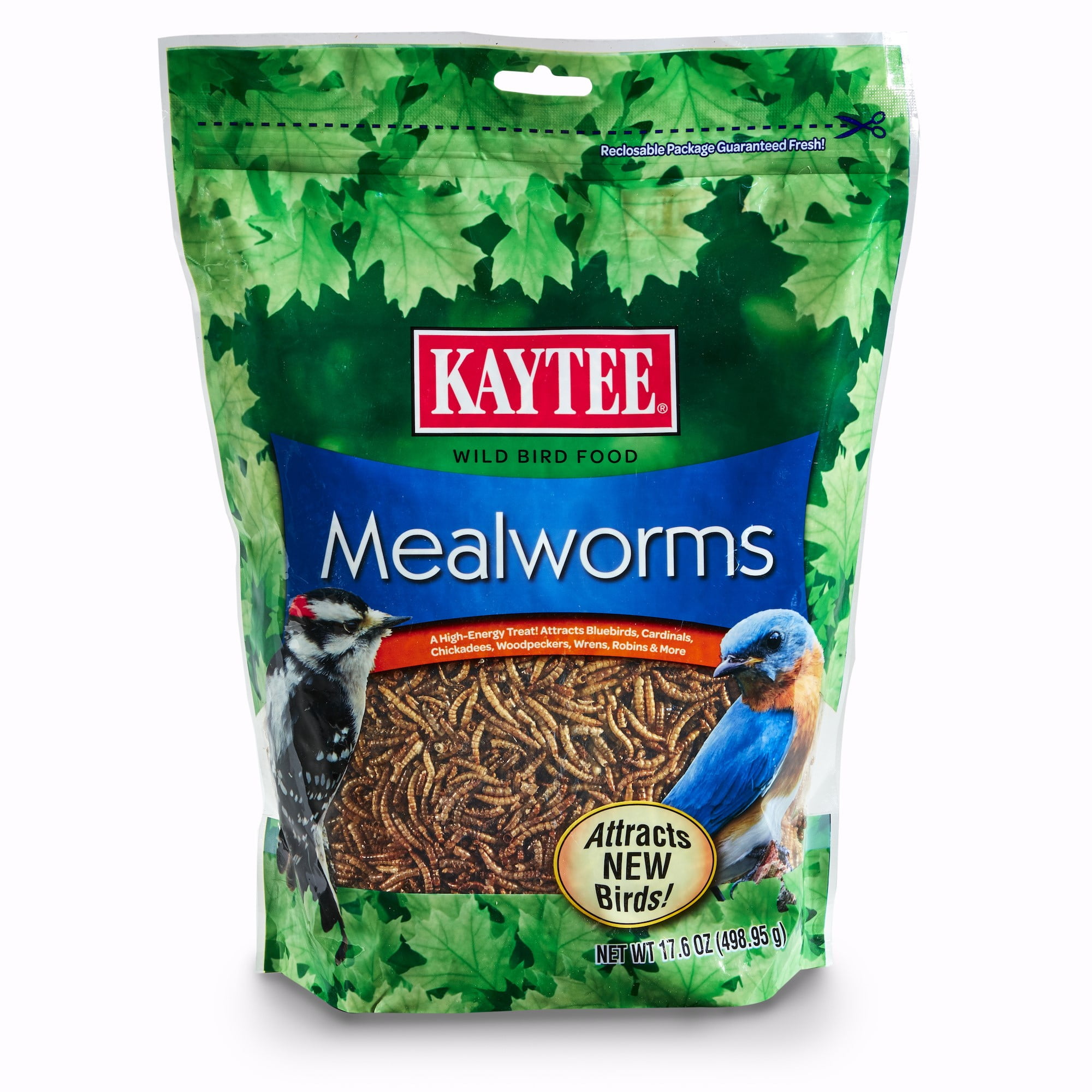 Kaytee Mealworms Wild Bird Feed, 17.6 oz