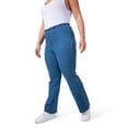 thumbnail image 6 of JMS Just My Size by Hanes Women's Plus Size Pull-On Stretch Jeggings, Sizes 0X-4X, Regular and Petite, 6 of 7
