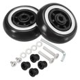 thumbnail image 1 of Ruedas de maleta de repuesto Uxcell, 51mmx18mm, ruedas giratorias de 360 grados, 1 of 7