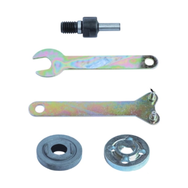 Adaptador de amoladora angular para taladro eléctrico, llave inglesa de metal para taladros manuales estables Juego de vástago de 6 mm
