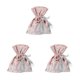 thumbnail image 5 of Naiovety Candy Drawstring Bag Festival Fiesta de cumpleaños Chocolates Favores Presente Regalos Organizador Paquete Bolsa para niños Rosa Type1 NO1, 5 of 6