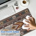 thumbnail image 4 of Long Mouse Pads for Desk,Multicolor Geometric Boho Pattern Desk Mats on Top Of Desks, Desk Mouse Pad Extra Large with 3mm Non-Slip Base and Stitched Edge for Gaming,Office,Work,Home 31.5"x11.8", 4 of 6