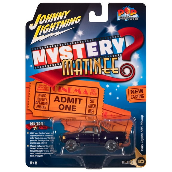 Johnny Lightning Pop Culture Mystery Matinee 1985 Toyota SR5 Pickup
