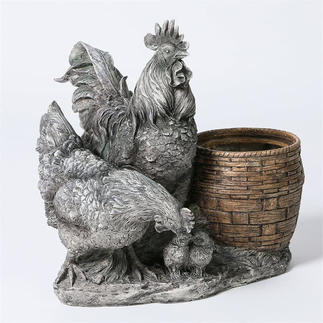 Pot de Fleurs de la Famille du Poulet