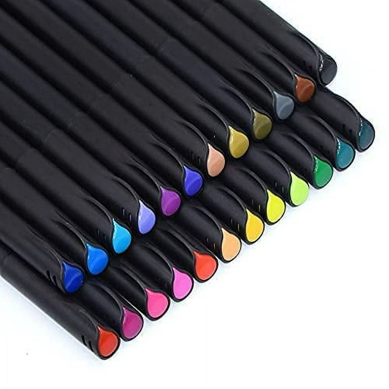 Upanic Journal Pens,24 Colorful Planner Pens,Fineliner Colored Pens,Fine Tip  Drawing Pens Porous Fineliner Pen for Journaling,Writing Note,Coloring for  School Supplies - Yahoo Shopping