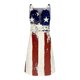 thumbnail image 4 of ICHUANYI Clearance Women's Fashion Sexy Vintage V Neck Sleeveless Printing Chain Beach Party Dresses(Navy, M) Ichaunyi WER2023081203844, 4 of 5
