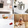 thumbnail image 2 of Clear Plastic Dining Placemats Table Mats for Kitchen Lot P6, 2 of 7