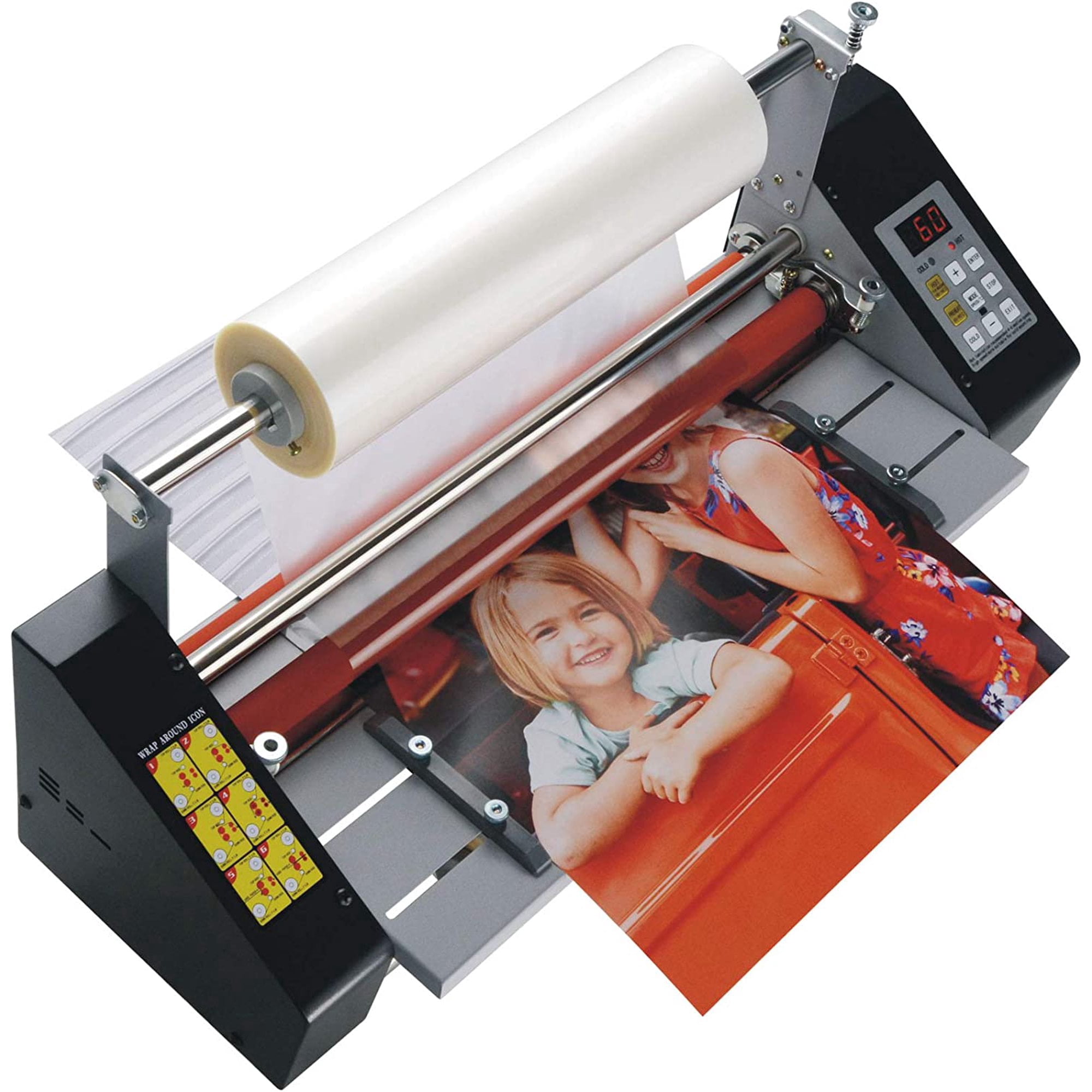 Techtongda A2 Hot Cold Roll Laminator Doubel Side Thermal Laminator Laminating Machine