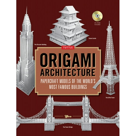 Pre-Owned Origami Architecture: Papercraft Models of the World's Most Famous Buildings: Origami Book with 16 Projects & Instructional DVD [With CDROM] (Hardcover) 4805311541 9784805311547