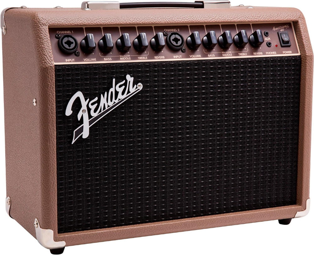 Acoustasonic 40 40W 2x6.5 Acoustic Guitar Amplifier Brown