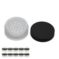 thumbnail image 4 of Botes de corrector, 10 piezas de frascos de polvos sueltos, estuche de polvos de acabado, estuche de polvos de maquillaje, salida de alta intensidad, 4 of 14