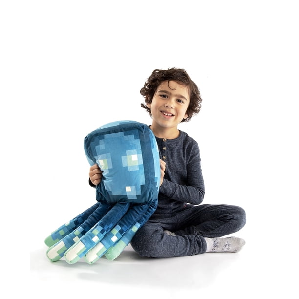 Oreiller en peluche Minecraft Glow Squid 19 - jouet Mojang Glow in the Dark Oreiller en peluche Minecraft Glow Squid 19 - jouet Mojang Glow in the Dark