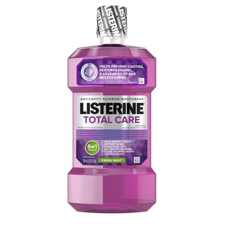 Listerine total Care anticavity mouthwash Fresh mint (312547306256)