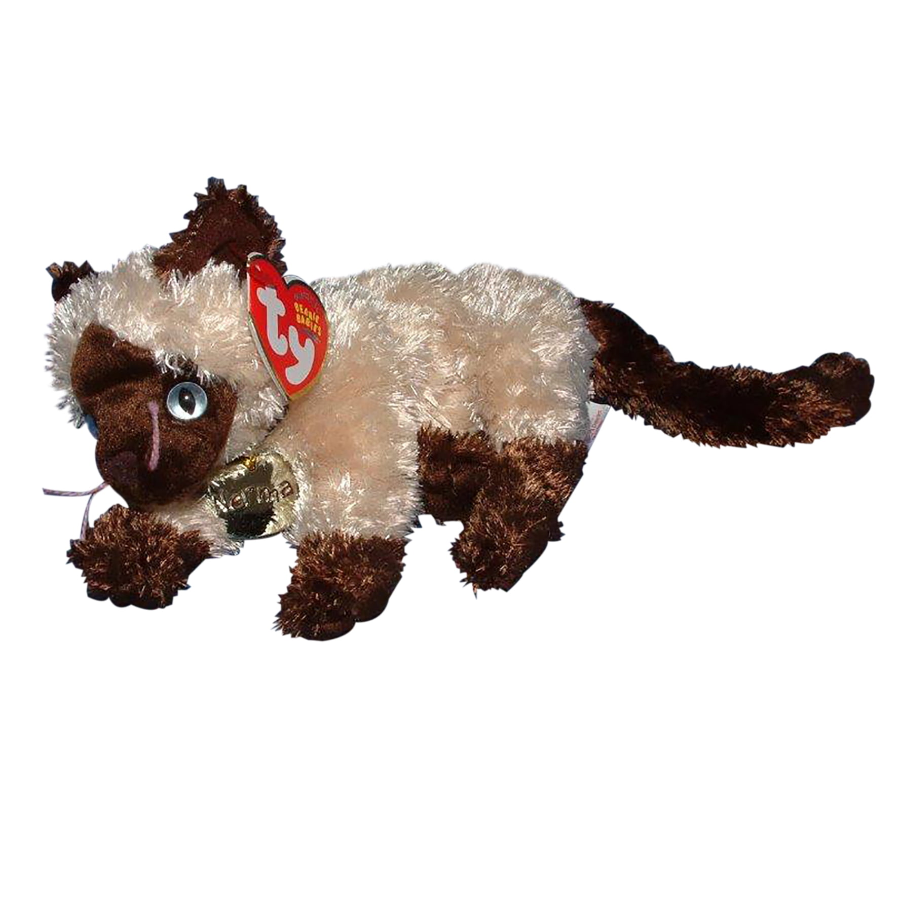 Ty Beanie Baby Nermal the Cat Garfield Movie Stuffed Animal MWMT