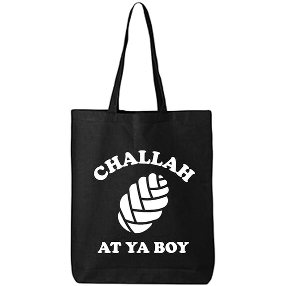 Challah At Ya Boy Cotton Canvas Tote Bag