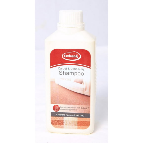 Ewbank Concentrate Carpet Shampoo To Be used With Ewbank Cascade Shampooer, 2 bottles, 500 ml each