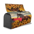 thumbnail image 4 of PHELIKA Horse Sunflowers 12 Magnetic Mailbox Covers Post Letter Box Cover Standard Size 21"H x 18"W, 4 of 8