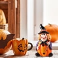 thumbnail image 4 of Halloween Pumpkin Lantern LED Glowing Witch Lamp for Decoration, 4 of 7