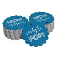 thumbnail image 1 of Inkdotpot Silver Foil Paper Hang Tags Ready To Pop Baby Shower Favor Tags 50 Pieces, 1 of 1