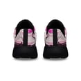 thumbnail image 4 of Pumpkin Gnomes In October We Wear Pink Breast Shoes Sneakers for Women Men Black Size 4, 4 of 7