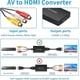 thumbnail image 5 of RCA to HDMI Converter, Support 1080P PAL/NTSC, Compatible with PS 1, PS2, PS3, STB, Xbox, VHS, VCR, Blue-Ray DVD Players, 5 of 5