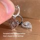 thumbnail image 5 of Guardurnaity 2 piezas pendientes cobre plata hueco encanto pendiente boda joyería para mujeres y niñas esposa presente moda Ropa, zapatos y accesorios Miscelánea Guardurnaity AP016897-00, 5 of 6