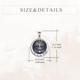 thumbnail image 4 of YAFEINI Book Necklace Sterling Silver Tree of Life Book Pendant Reading Jewelry for Women Librarian Gifts for Book Lover Readers Graduation Gifts for Her, 4 of 6