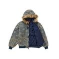 thumbnail image 2 of Supreme Men's Bandana Jacquard Denim Hooded Work Jacket Blue, from StockX, 2 of 4