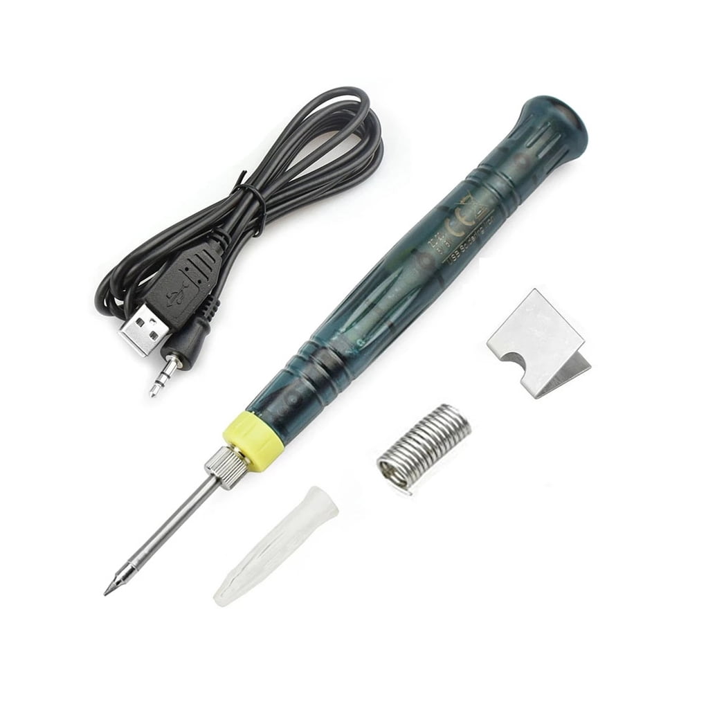 USB Cable Mini Portable Digital Electric Soldering Iron Welding Pen Tool Set
