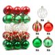 thumbnail image 2 of Bolas Decorativas 30 adornos navideños colgantes con purpurina para árbol, hogar y fiesta, 6 x 6 x 6 cm Yulucky, 2 of 6