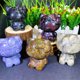 thumbnail image 4 of El cristal de alta calidad del diseño popular hace a mano los personajes de anime naturales que tallan los artes para los regalos, 4 of 4