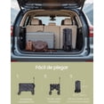 thumbnail image 3 of SONGMICS Carrito Plegable de Transporte 150L 4 Ruedas con Frenos, 3 of 5