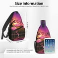 thumbnail image 2 of Sling Backpack Crossbody Sling Bag for Women Men Shoulder Bag Travel Hiking Daypack, 2 of 6