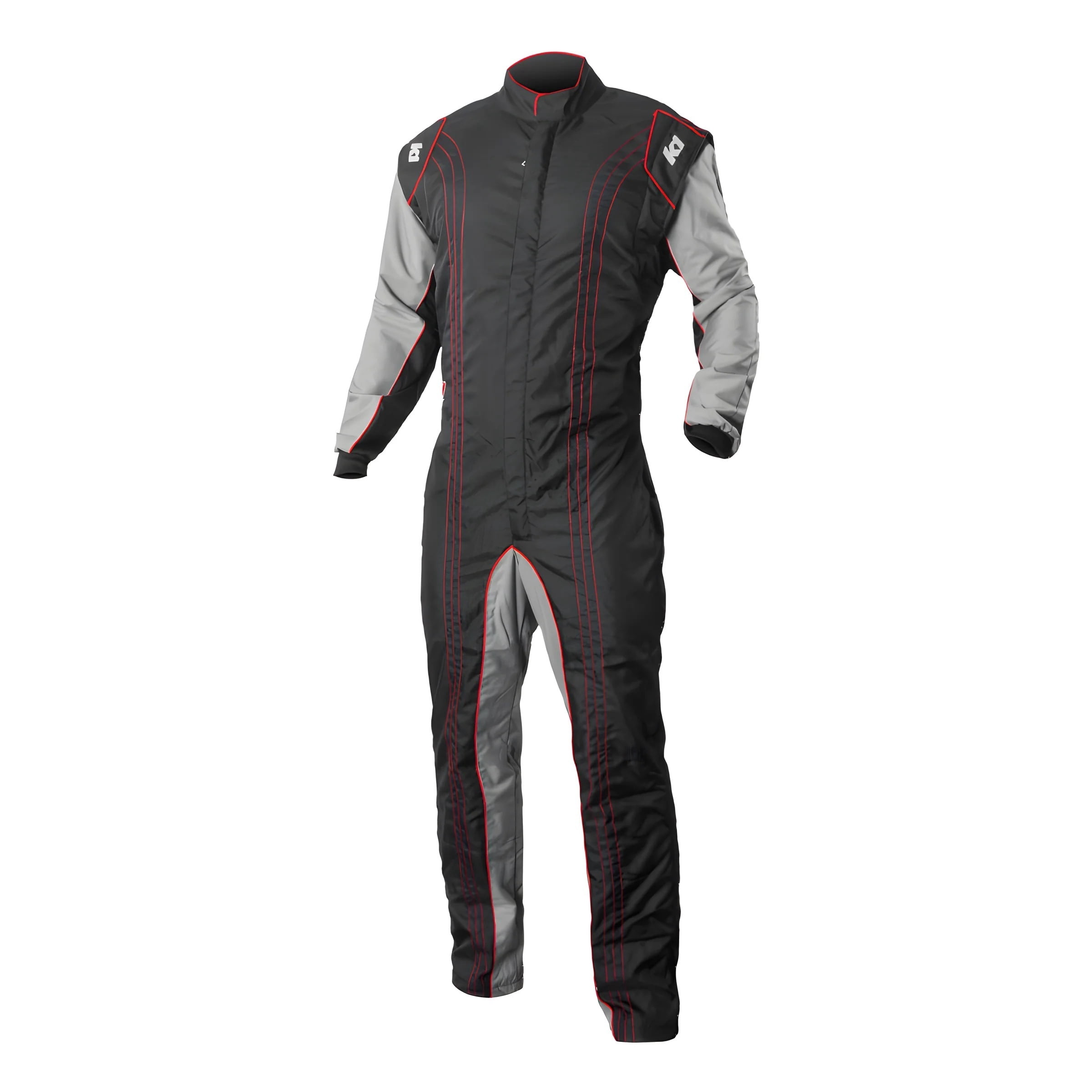 K1 Racegear Suit Karting GK2 Adult Large/X-Large Black/Red