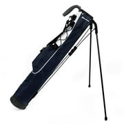 Orlimar Golf Pitch n Putt Ultra Lightweight Sunday/Stand/Carry/Par 3 Bag, Midnight Blue, 2-Way Top