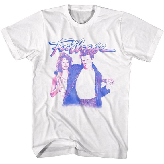 Footloose Ariel & Ren Men's T Shirt (White, AdultM)