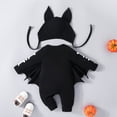thumbnail image 5 of My First Halloween Outfits Newborn Baby Boy Girl Bat Cosplay Costume Infant Baby Romper Jumpsuit Bodysuit 0-24 Months, 5 of 9