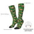 thumbnail image 4 of Fotbe Flamingo Calcetas Divertidas Estampadas para Hombre y Mujer, Calcetas de Algodón hasta la Rodilla para Caminar, Correr, Enfermería y Embarazo, 4 of 6