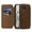Coffee, variant on TECH CIRCLE For Google Pixel 9a Flip Wallet Phone Case 6.3" 2025 Release with 3 Card Slots, RFID Blocking, Compatible with MagSafe, Magnetic Closure, PU Leather Protective Lightweight Cover, Black