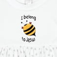 thumbnail image 4 of Inktastic I Belong to Jesus Girls Baby Dress, 4 of 5