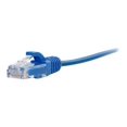 thumbnail image 4 of C2G 8ft Cat6 Ethernet Cable - Slim - Snagless Unshielded (UTP) - Blue - Patch cable - RJ-45 (M) to RJ-45 (M) - 8 ft - UTP - CAT 6 - molded, snagless - blue, 4 of 4
