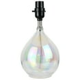 thumbnail image 4 of Mainstays Iridescent Glass Lamp with White Shade, 16"H, 4 of 6