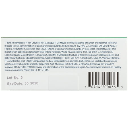 Florastor Adults Probiotic supplement, 30 Count