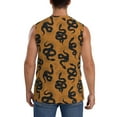 thumbnail image 4 of Kdxio Snake for Men's Muscle T-shirt,Sleeveless for Workout Running Athletic Gym Lounge Casual, 4 of 7