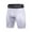 White, variant on SHenli Compression Shorts Men with Pocket Spandex Sport Shorts Athletic Workout Running Performance Baselayer Underwear Navy XL